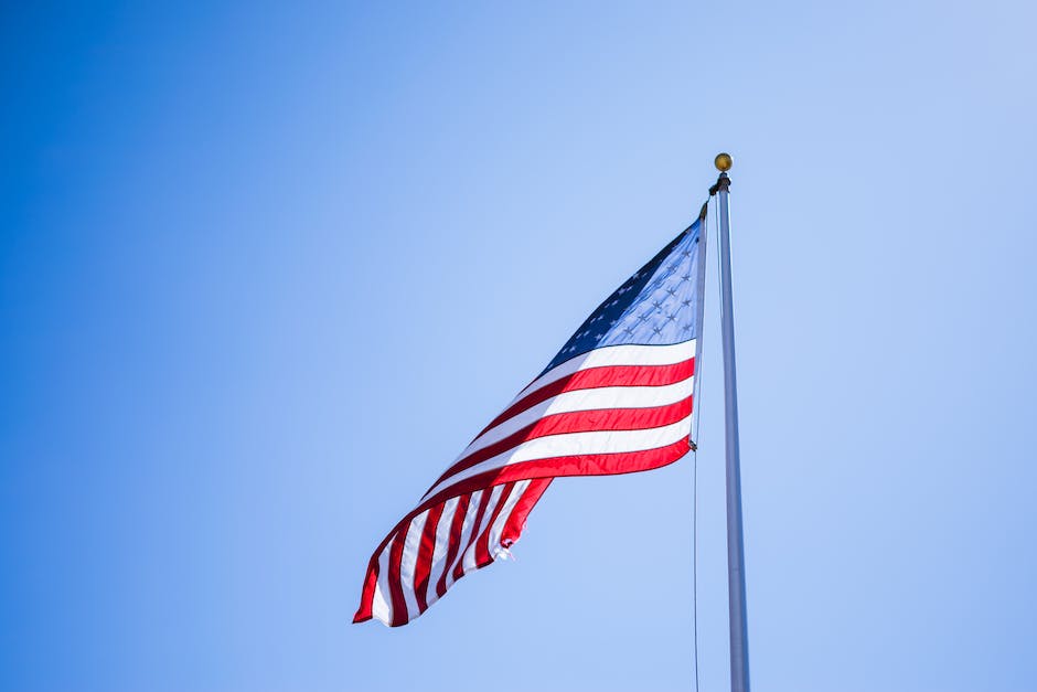 Anzahl der Sterne auf der US-amerikanischen Flagge